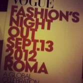 Vogue Fashion's Night Out 2012 Roma